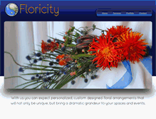 Tablet Screenshot of floricity.net